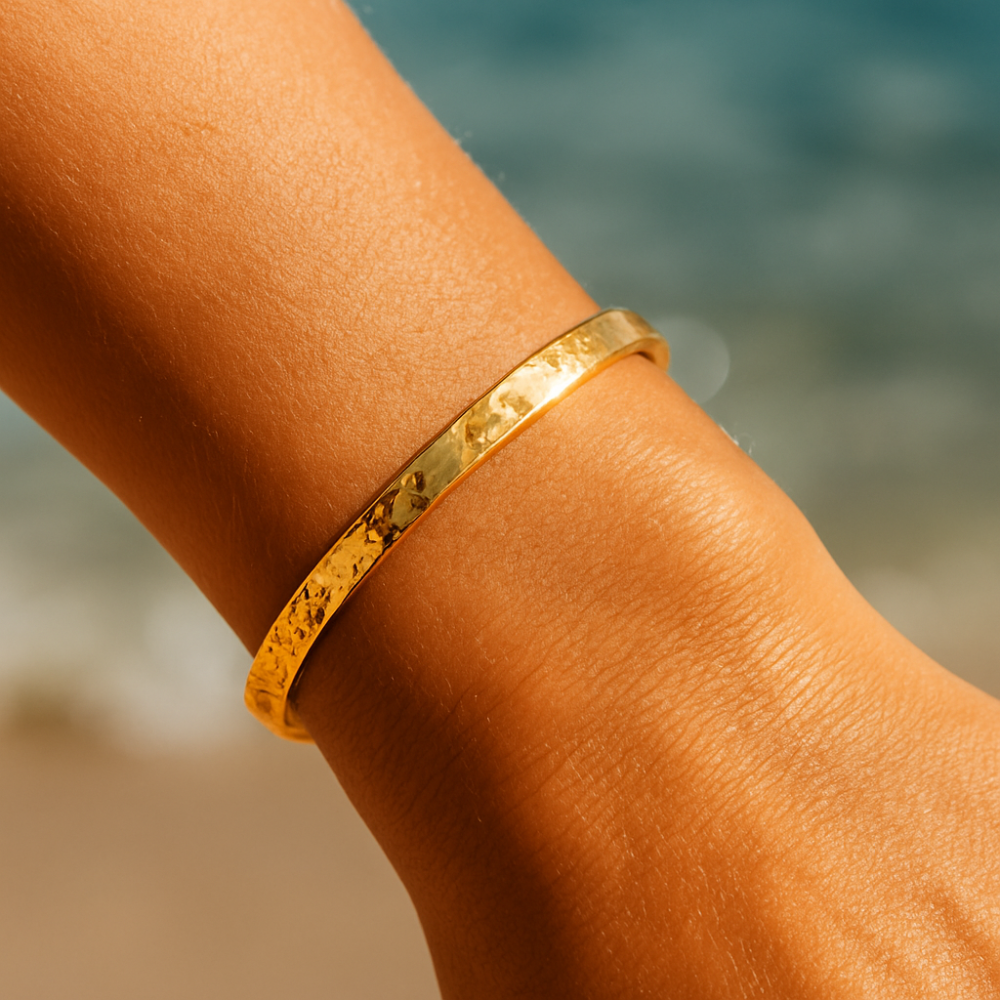 Bracelet - Jonc Sol Doré