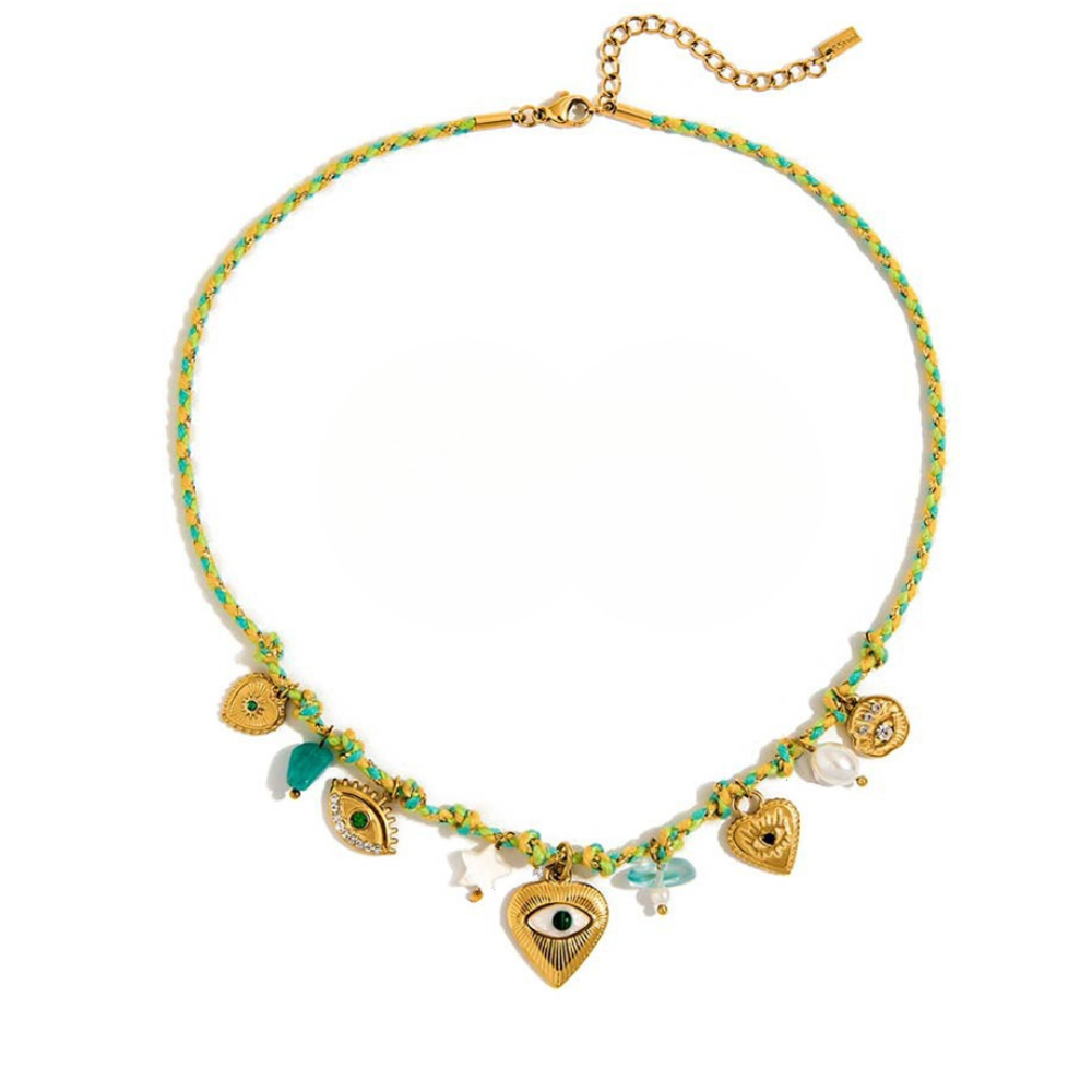 Collier tressé – Ayla