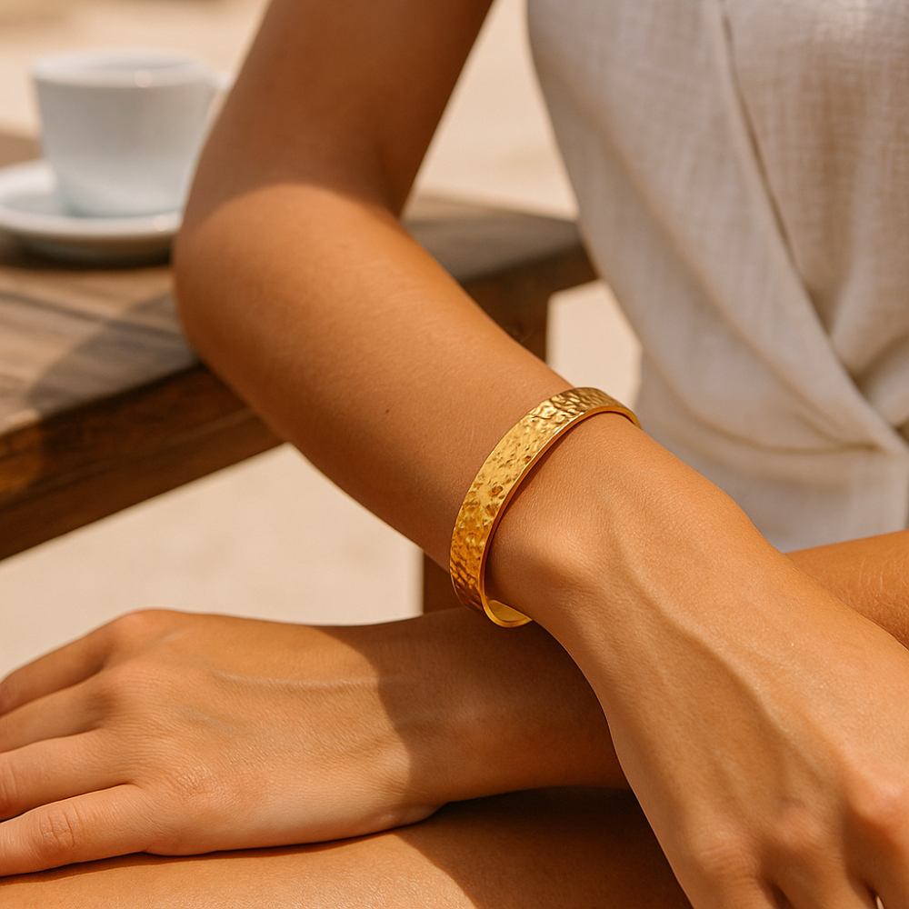 Bracelet - Jonc Sol Doré