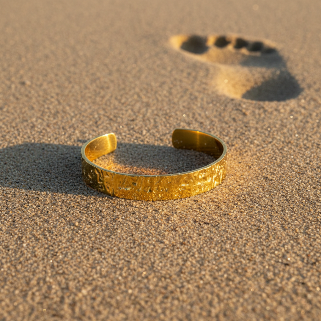 Bracelet - Jonc Sol Doré