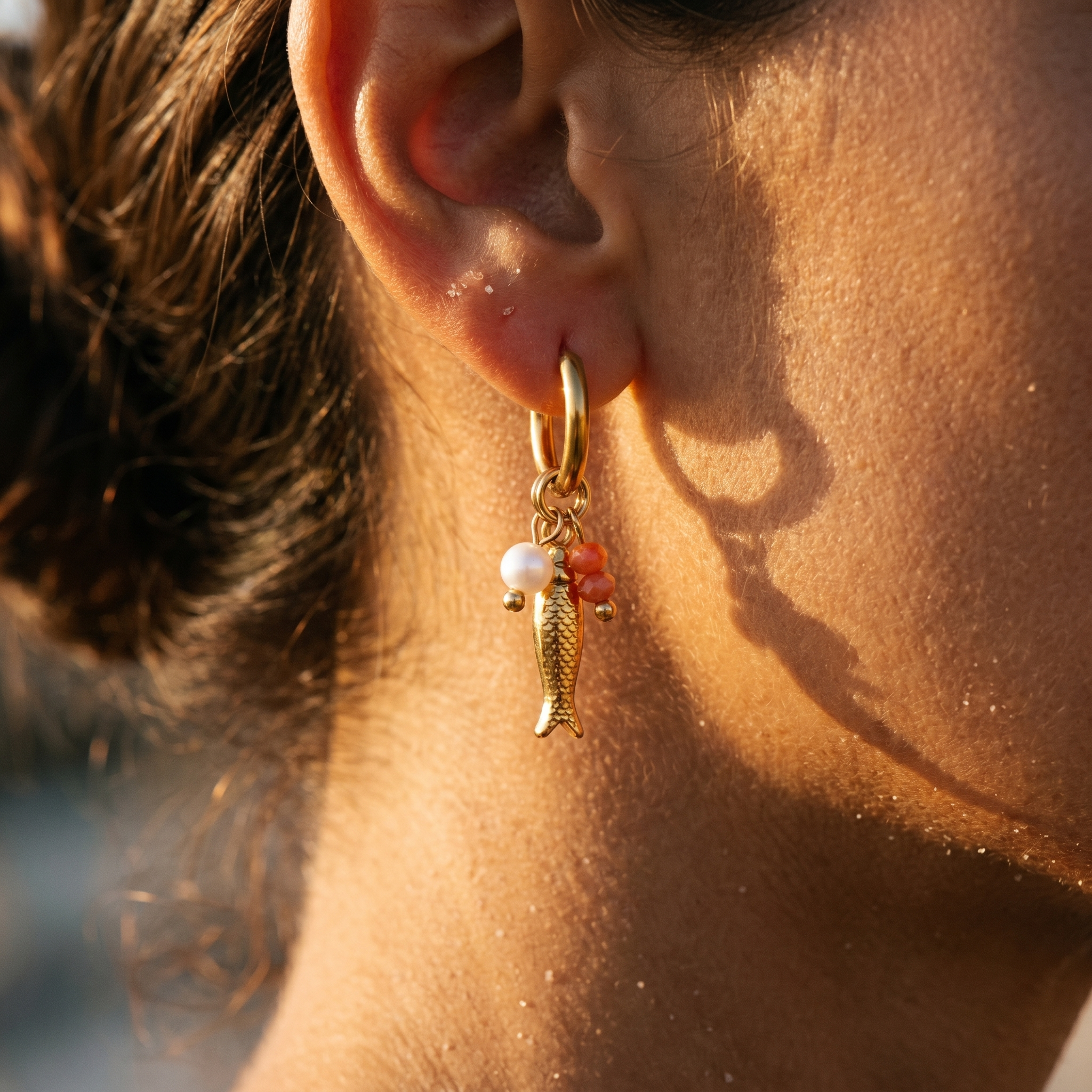 Célaya – Boucles créoles célestes