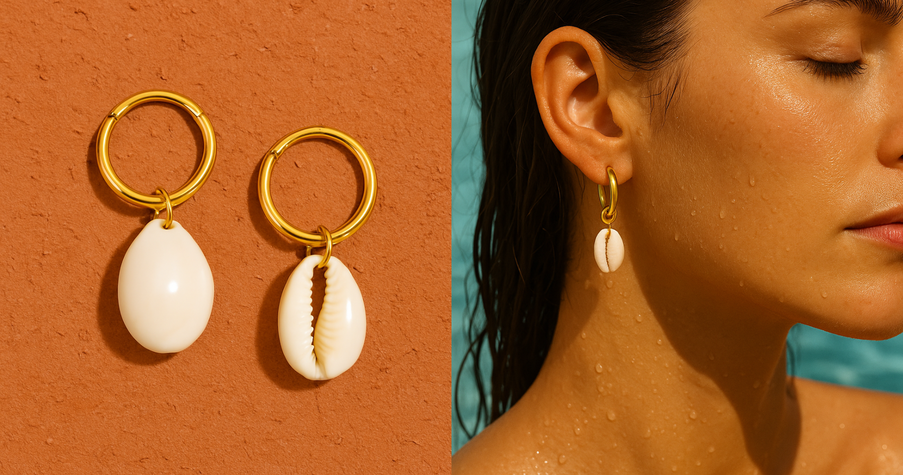 Bijoux LÖMA d'inspiration marine - coquillages, étoiles de mer, coraux