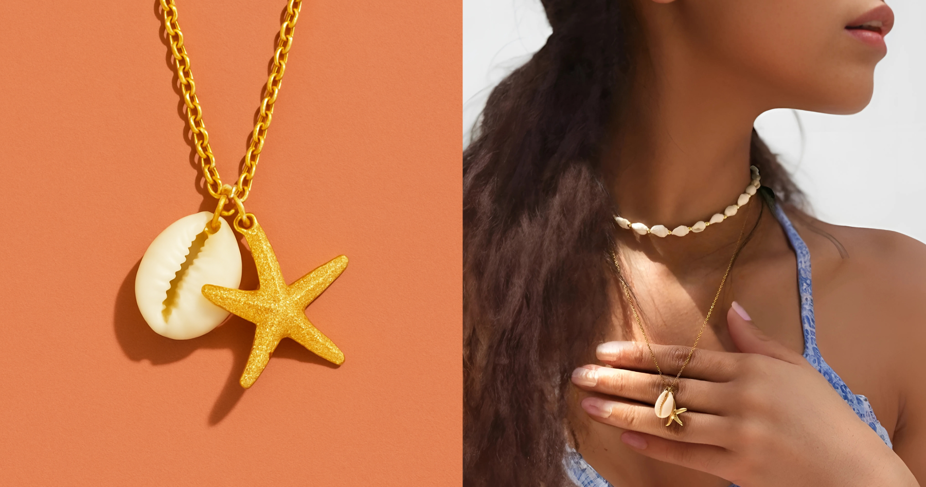 Bijoux coquillages LÖMA, tendance de l'été
