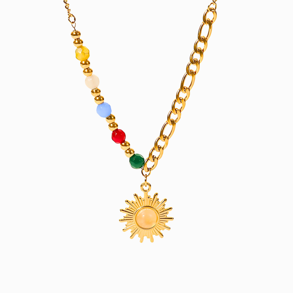 Bijoux d'été LÖMA en acier inoxydable, plaqué or 18K et argent 925