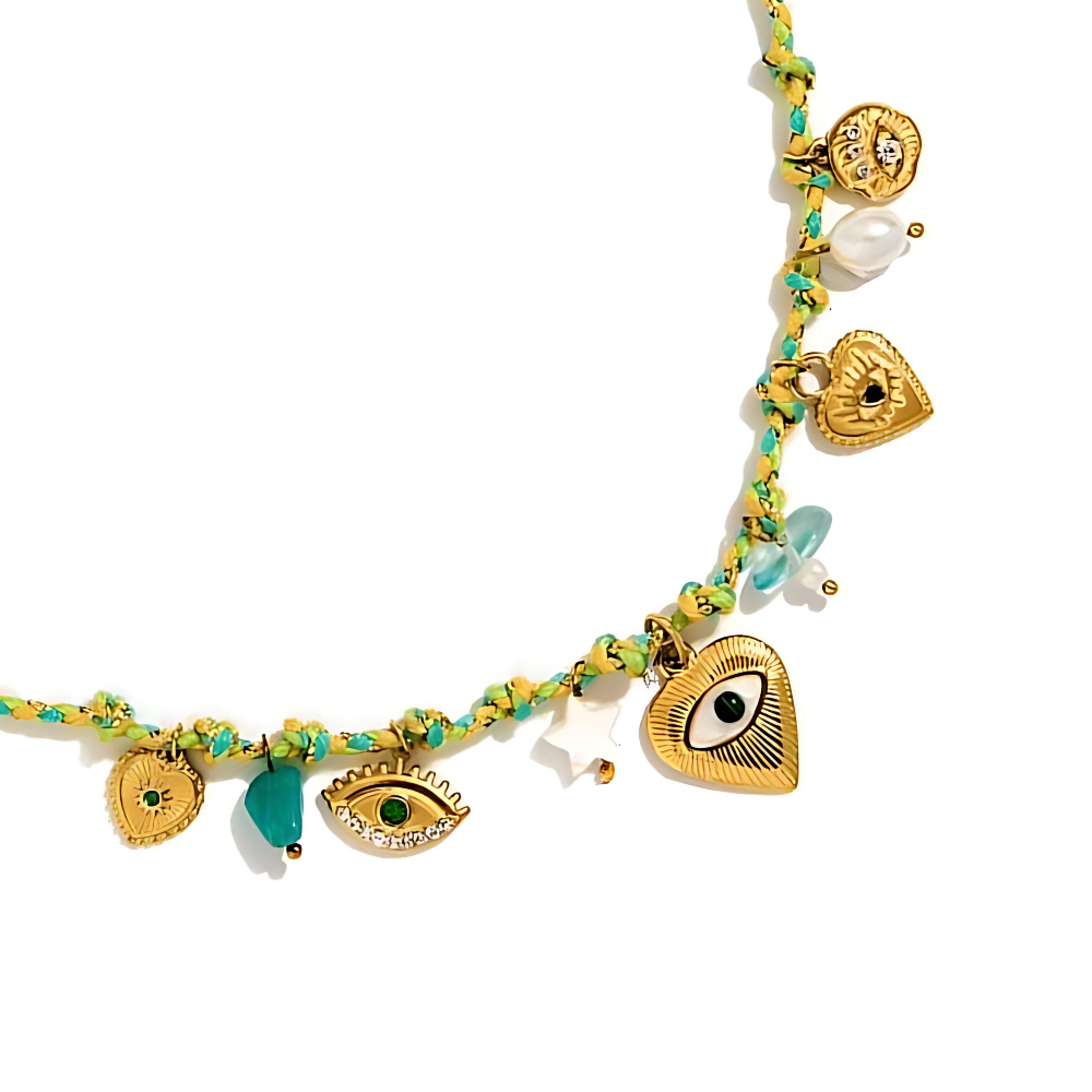 Collier tressé – Ayla