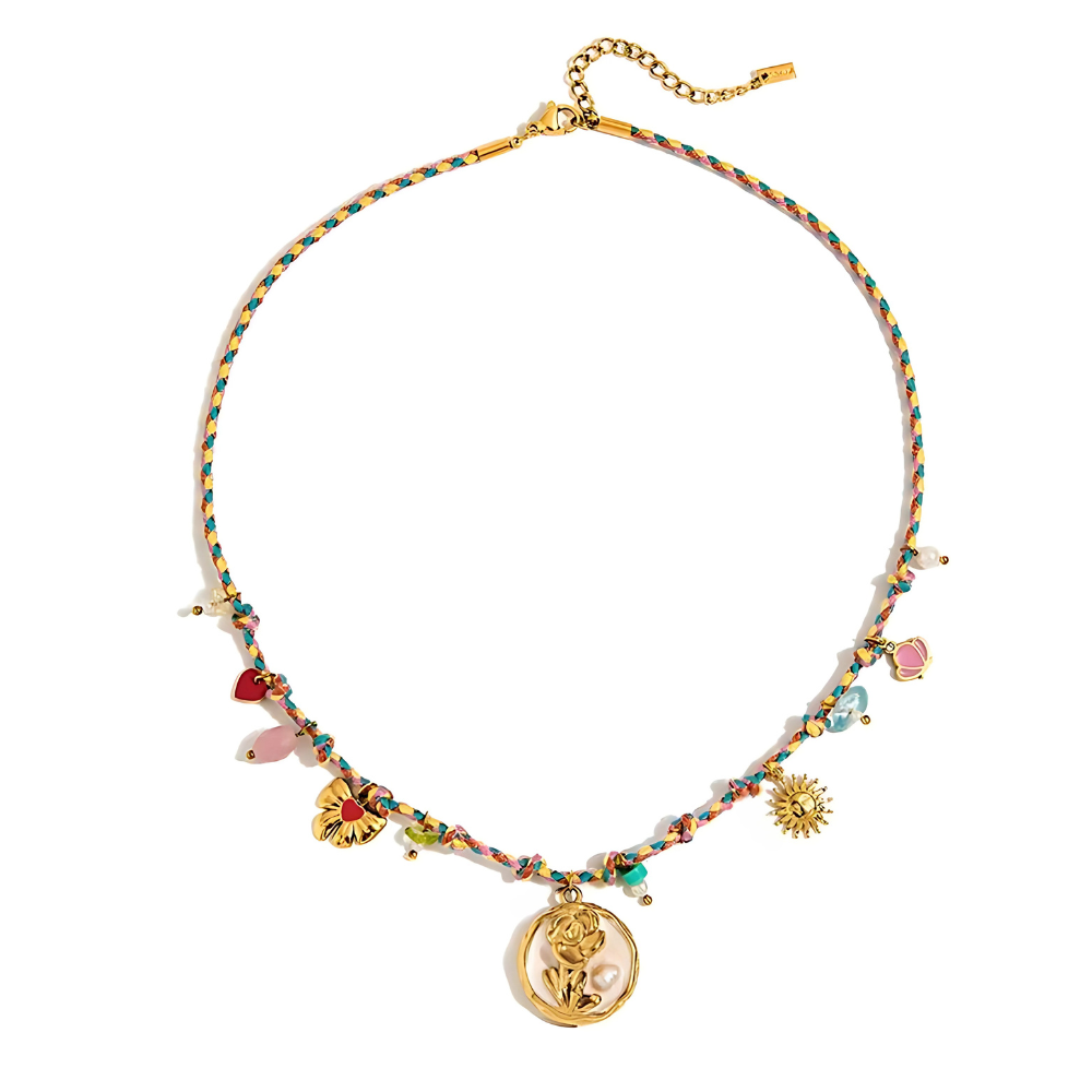 Collier tressé – Ayla