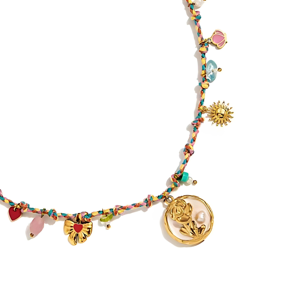 Collier tressé – Ayla