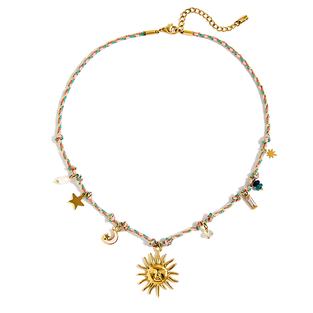 Collier tressé – Ayla