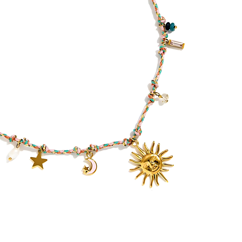 Collier tressé – Ayla