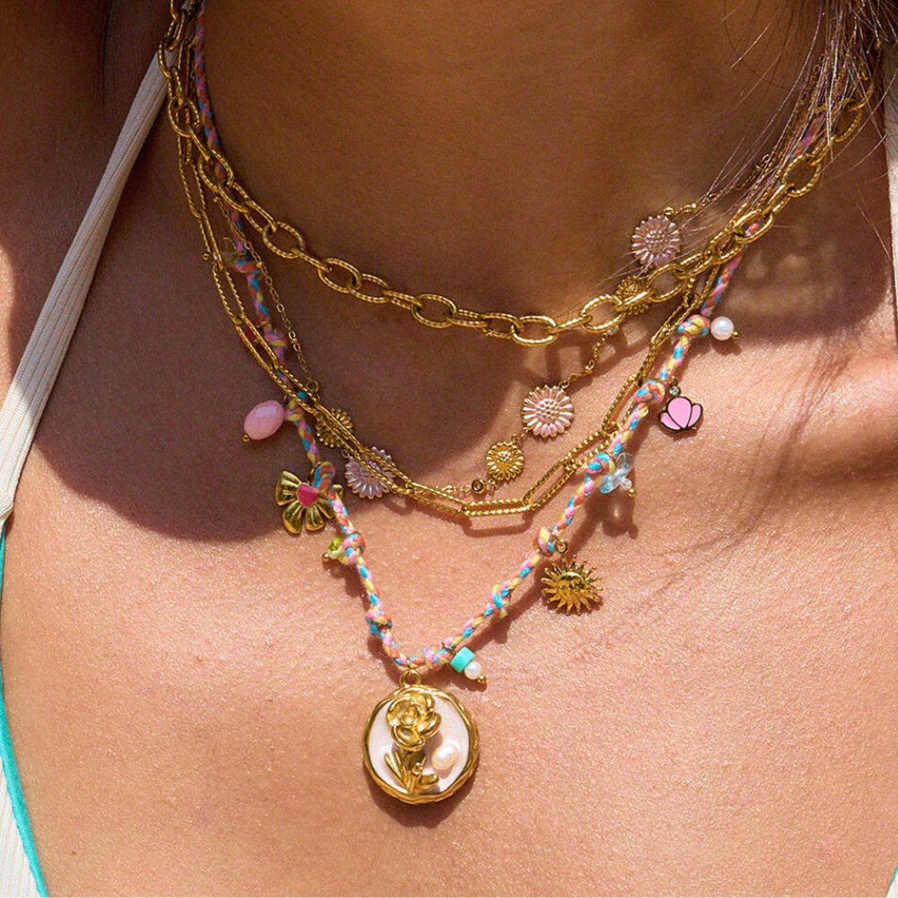 Collier tressé – Ayla
