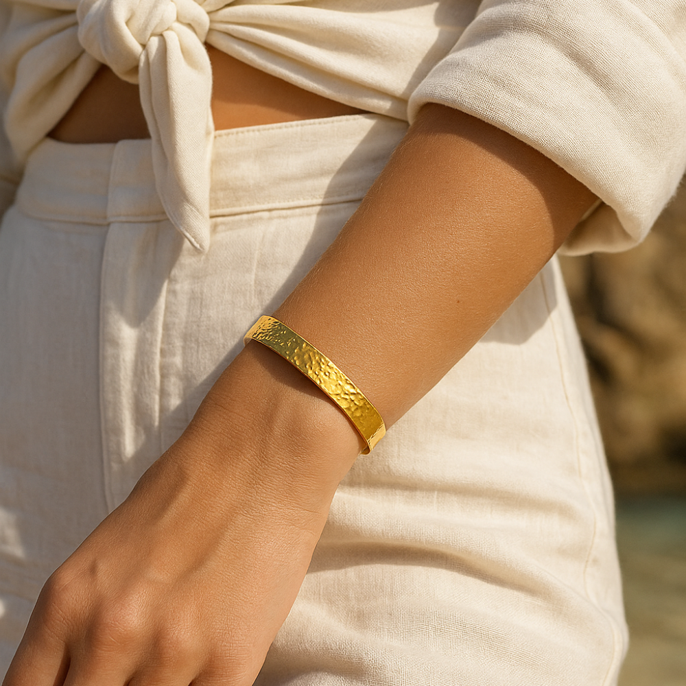 Bracelet - Jonc Sol Doré