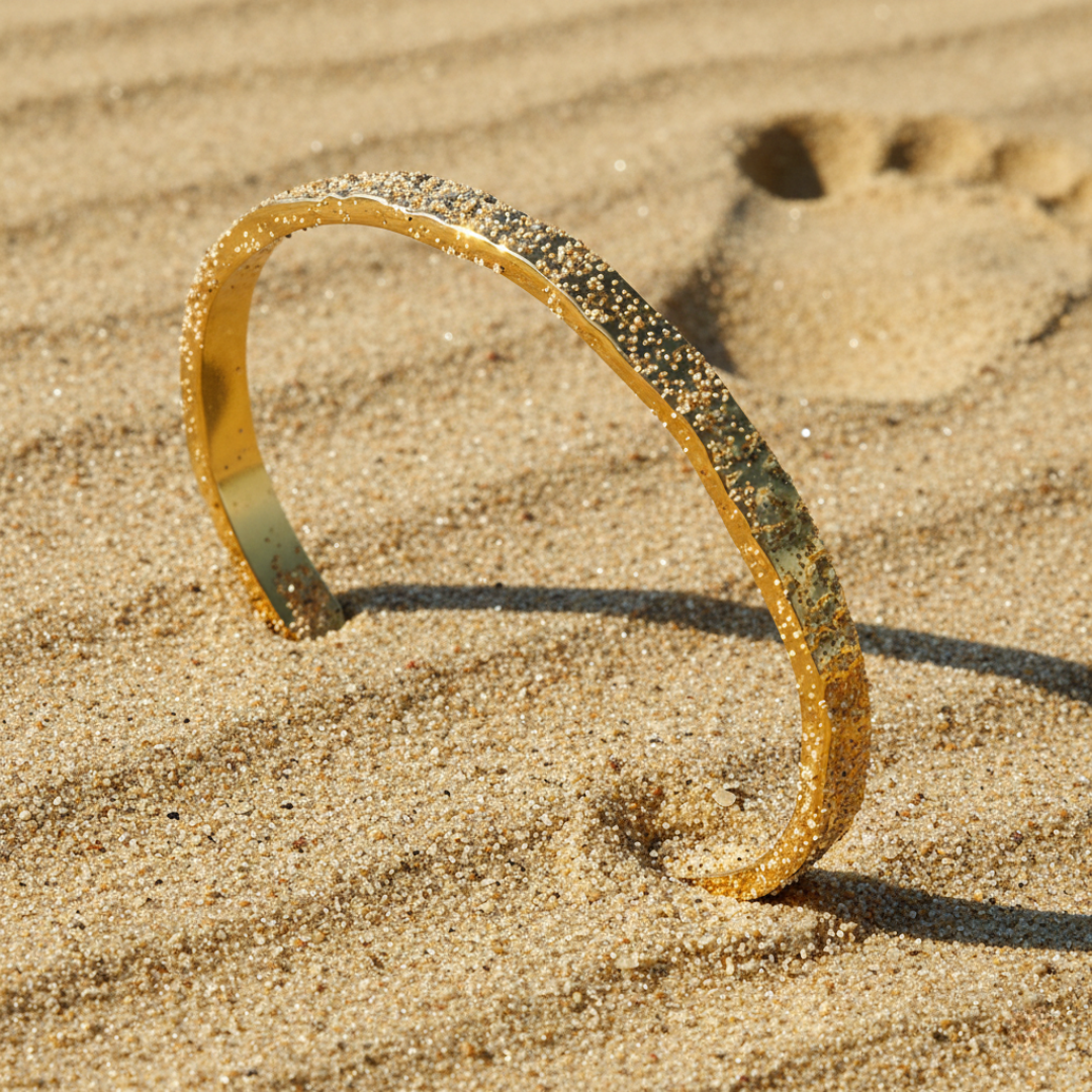 Bracelet - Jonc Sol Doré