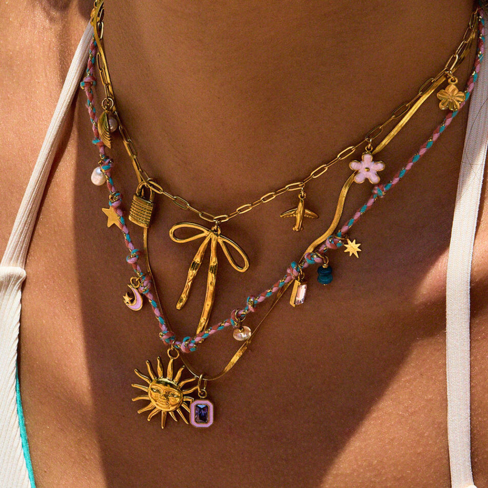 Collier tressé – Ayla