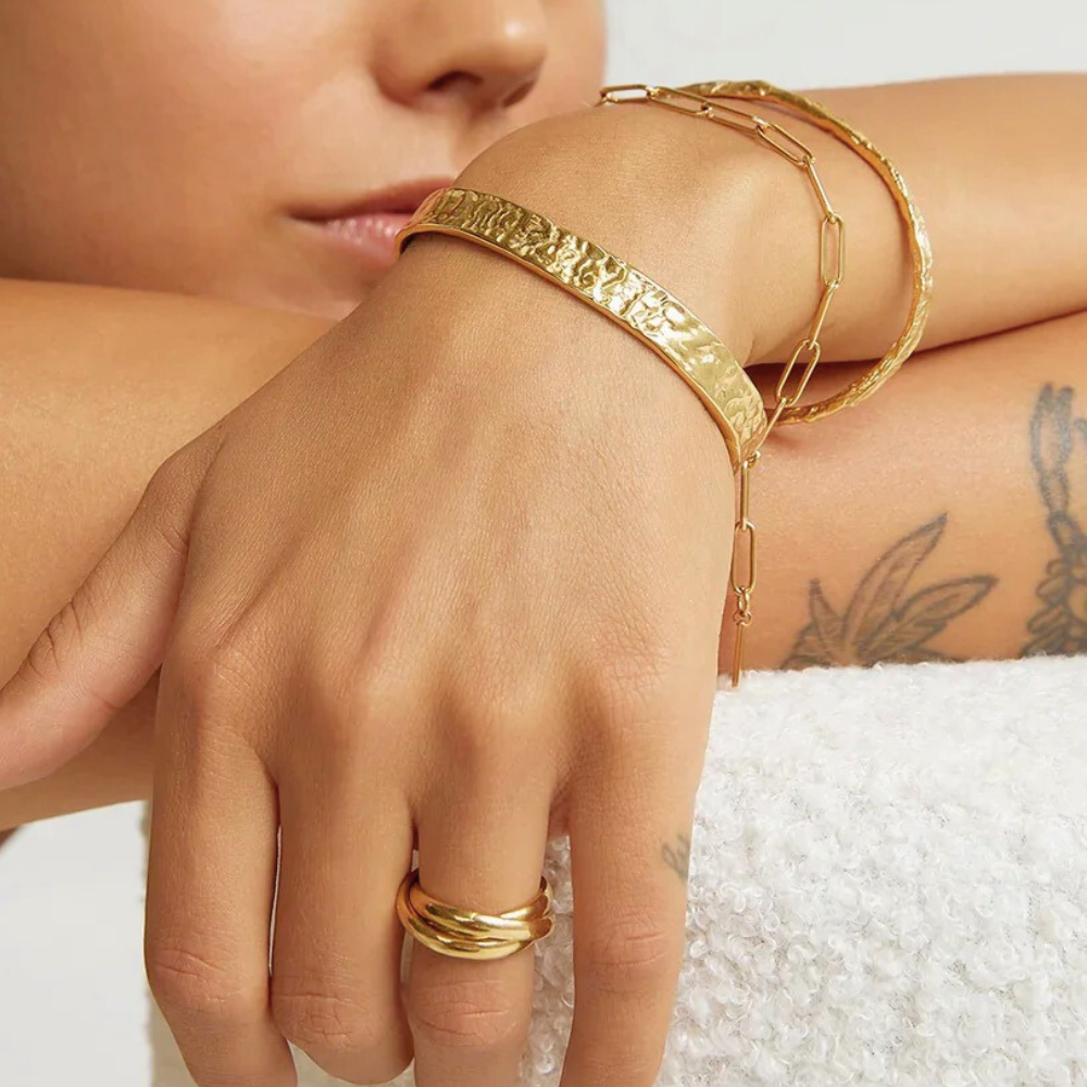 Bracelet - Jonc Sol Doré