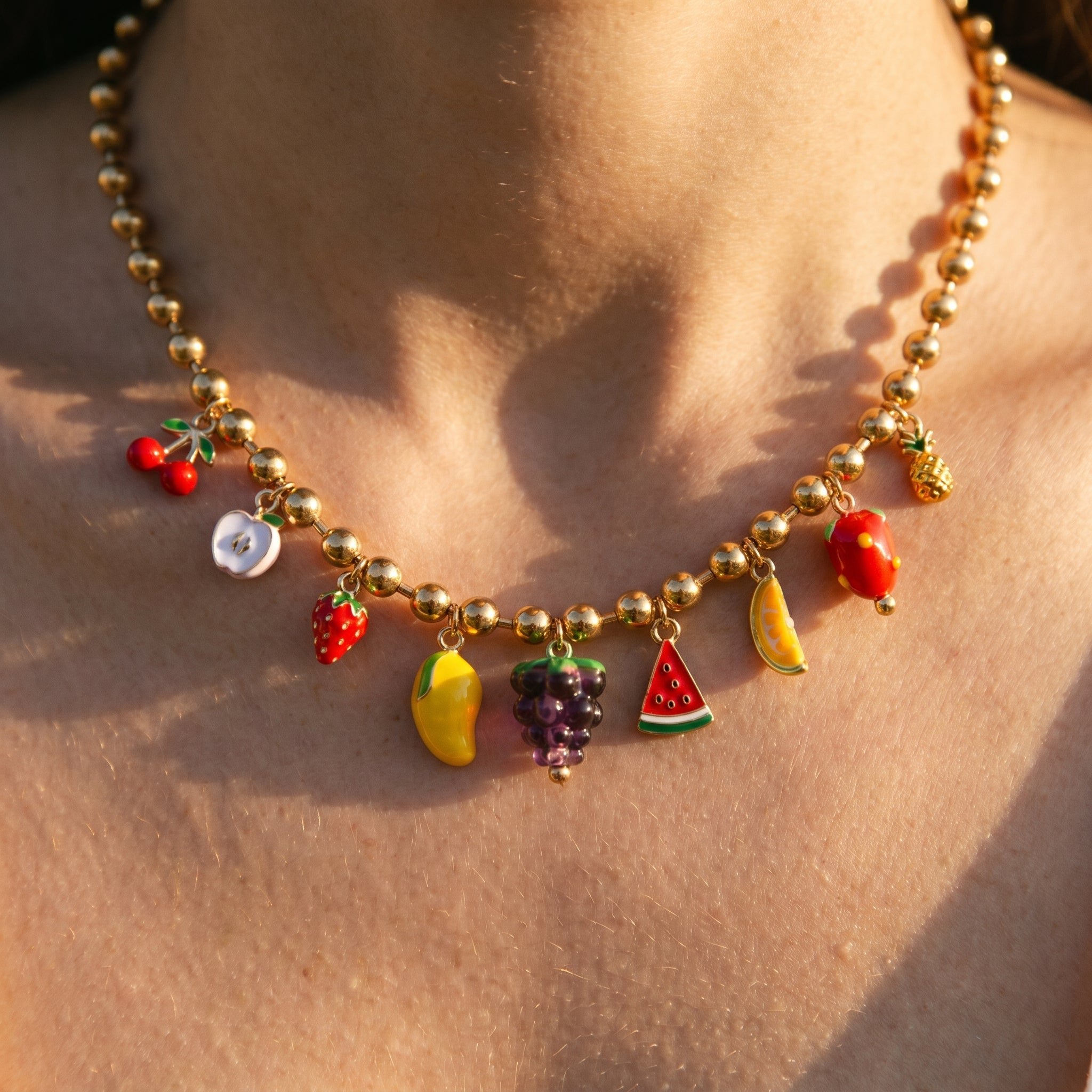 Maloya – Collier fruits colorées